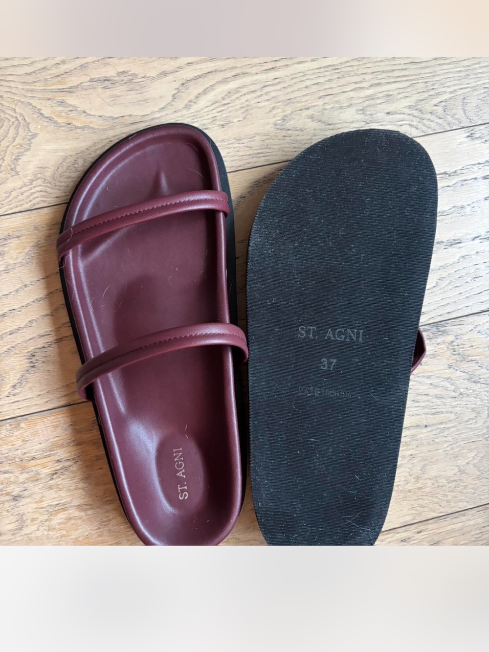 NWOT St Agni Sandals - Picture 4 of 4